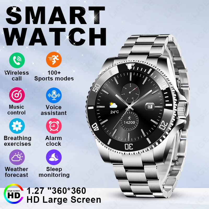 Smartwatch Watches With Bluetooth - LIGE 2026 Smart Watch 1.27