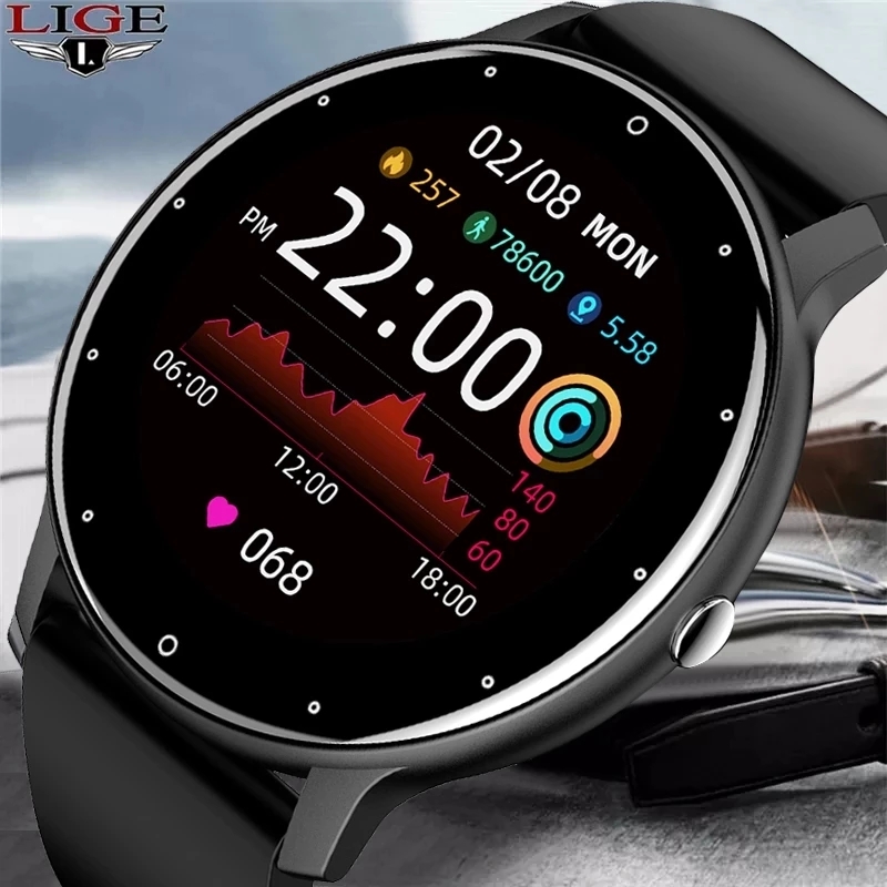 Smartwatch Watches With Bluetooth - LIGE 2026 New Smart Watch Men