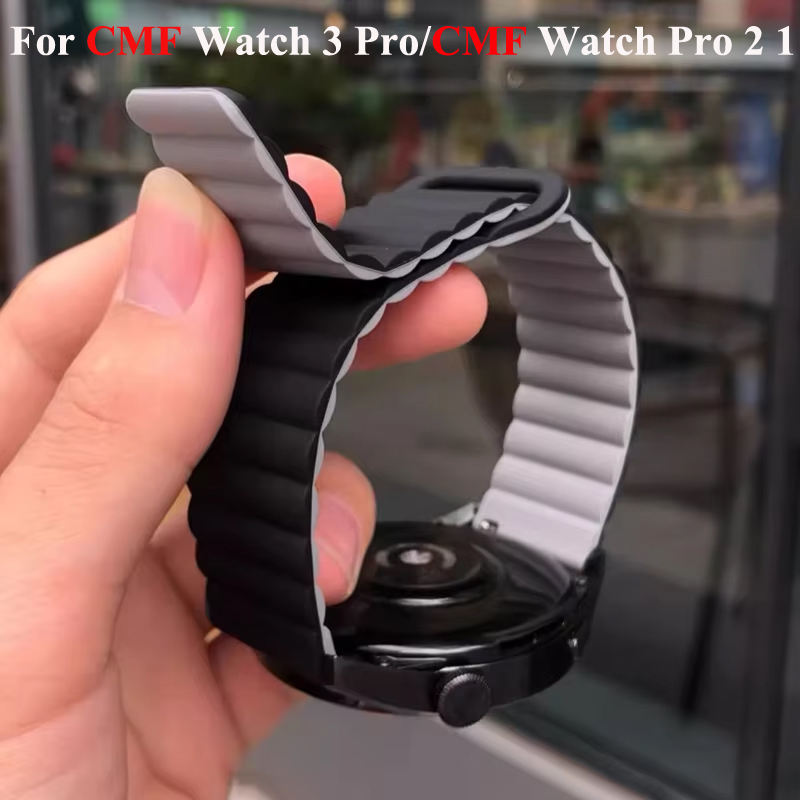 Watch S Realme - 22mm Magnetic Silicone Band For CMF