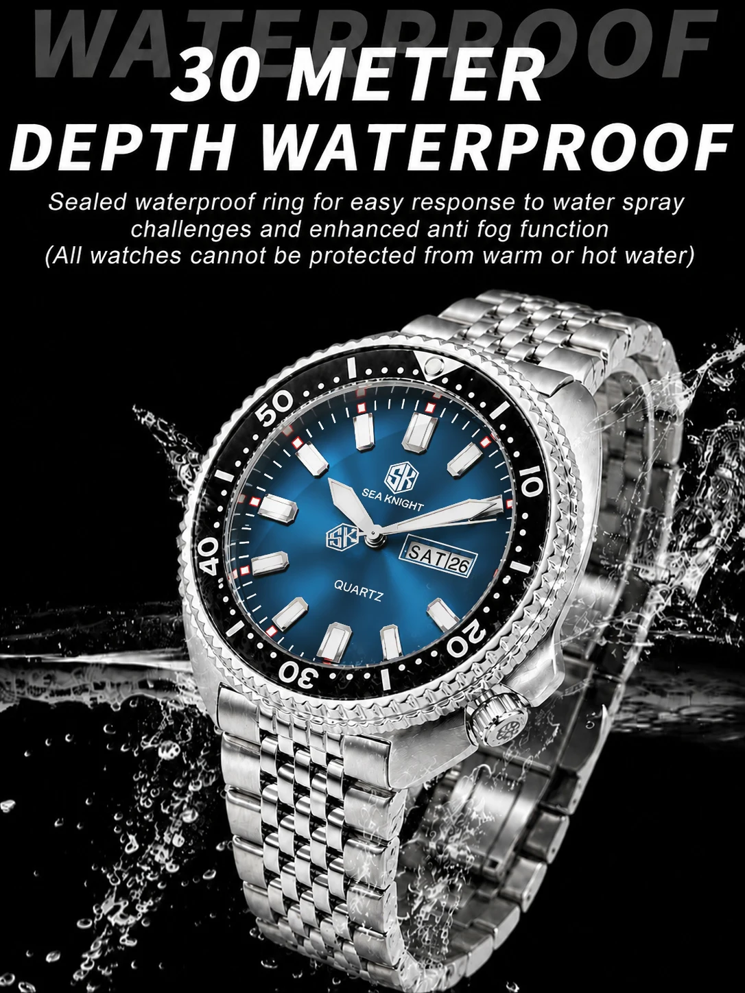 SEA KNIGHT New Luxury Business - đánh giá và giá Smartwatch New Watches