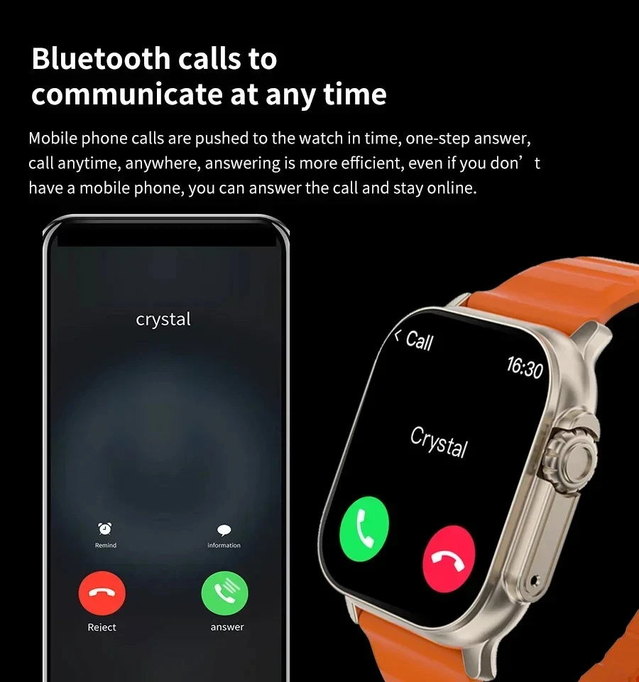 New Watch T10 Ultra Smart Watc - đánh giá và giá Smartwatch Watches With Bluetooth
