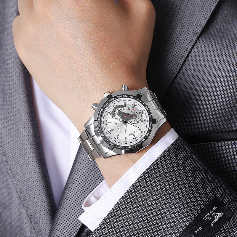 Luxury Men's Quartz Watch Stee - đánh giá và giá Smartwatch Watches Boys