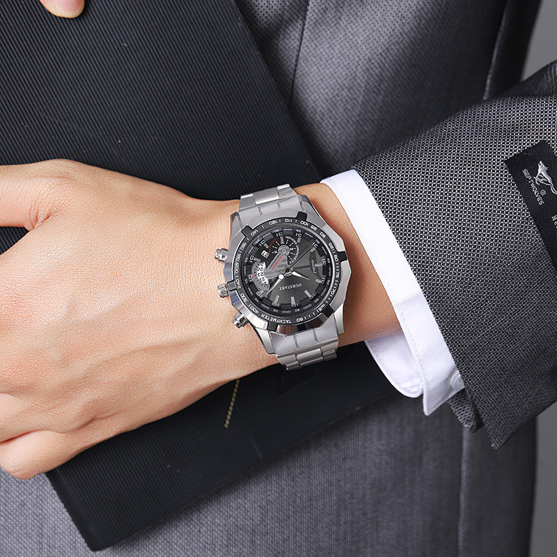 Luxury Men's Quartz Watch Stee - đánh giá và giá Smartwatch Watches Boys