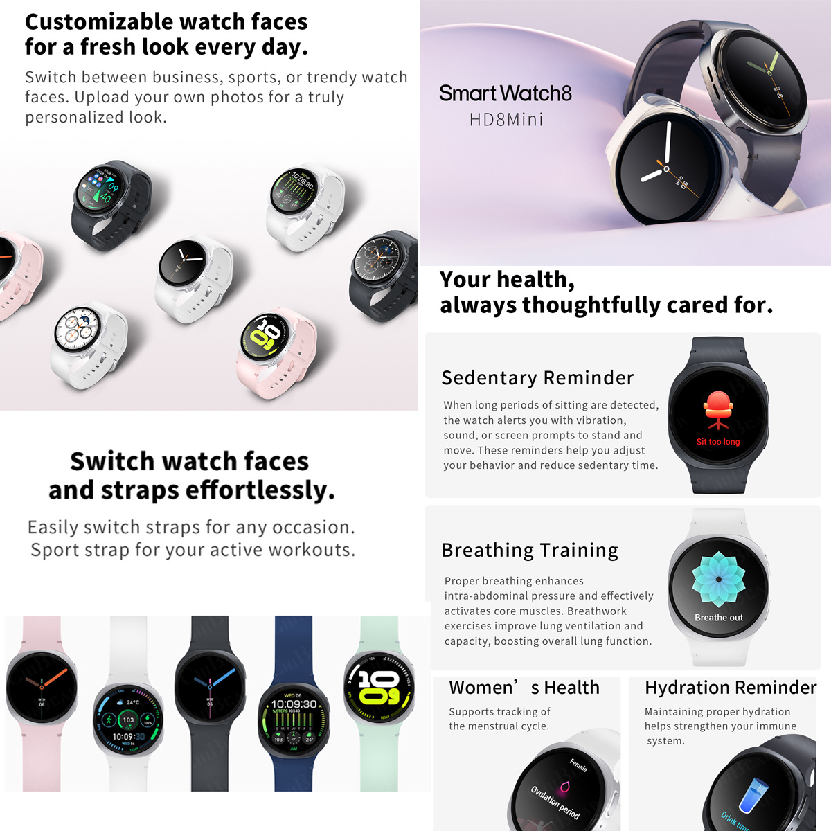 2026 New Watches 8 Mini GPS Tr - đánh giá và giá Smartwatch Watches With Bluetooth