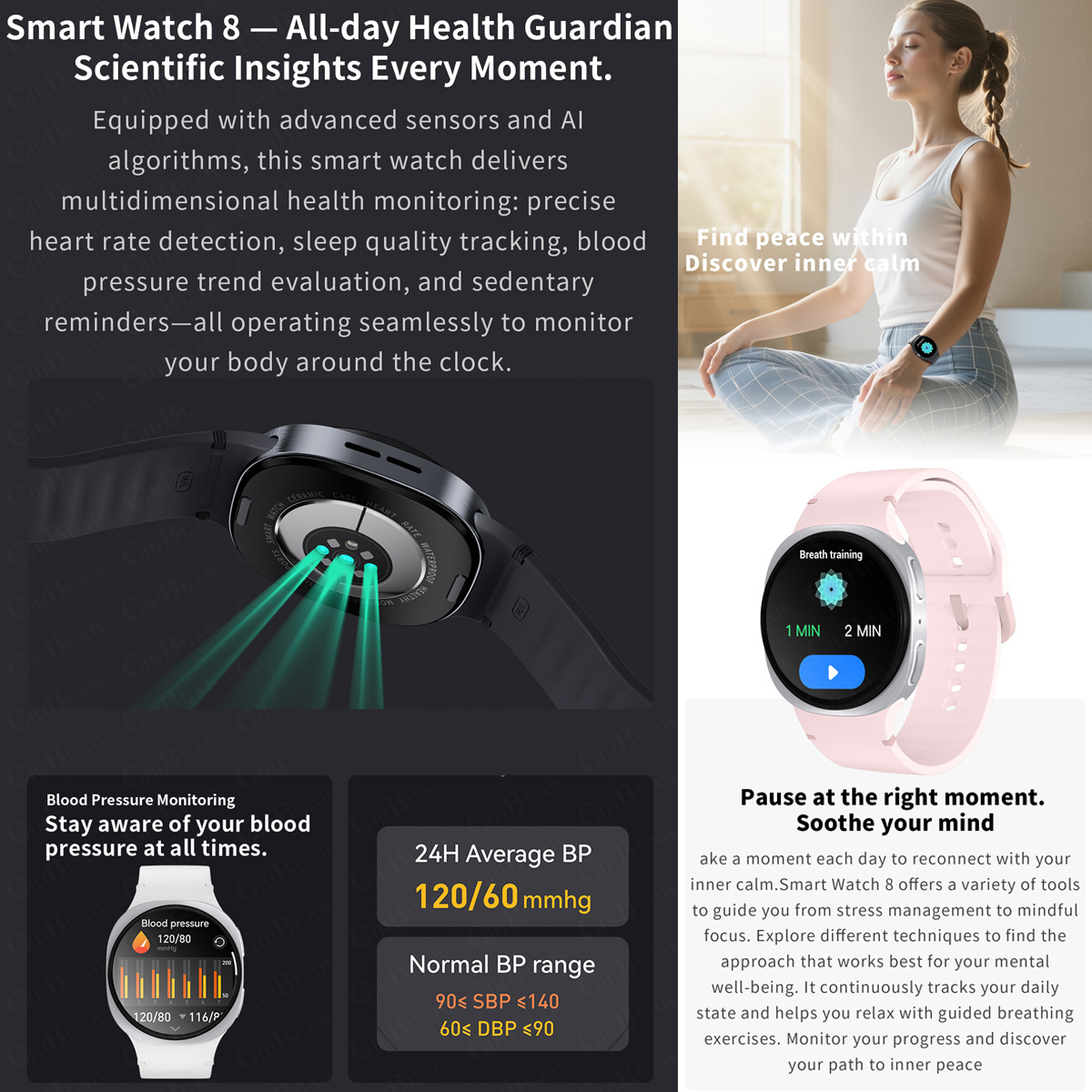 2026 New Watches 8 Mini GPS Tr - đánh giá và giá Smartwatch Watches With Bluetooth