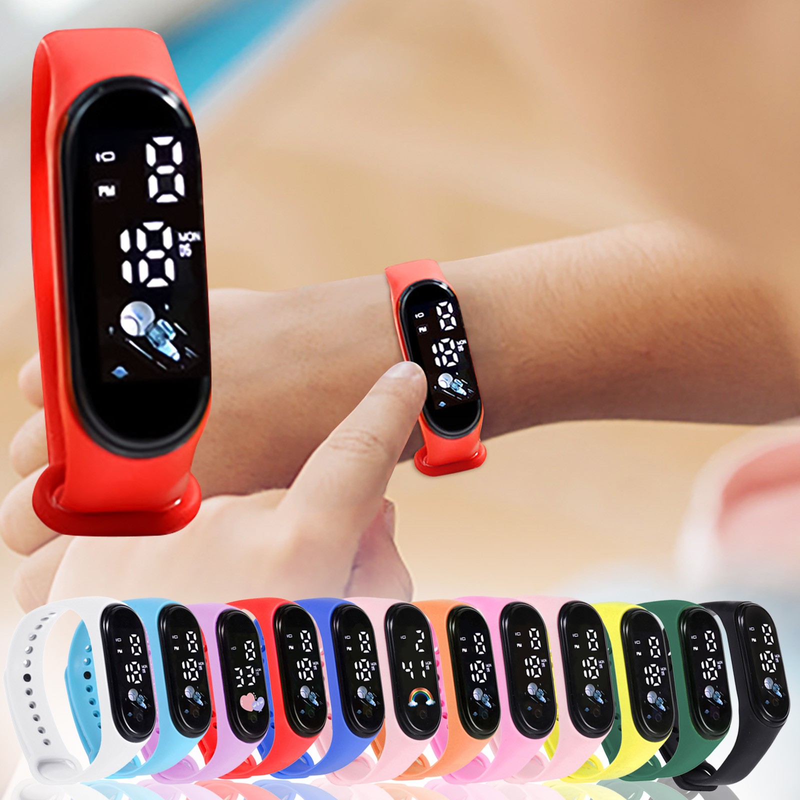 Kawaii Smart Watch For Kids Fa - đánh giá và giá Smartwatch Watches Boys