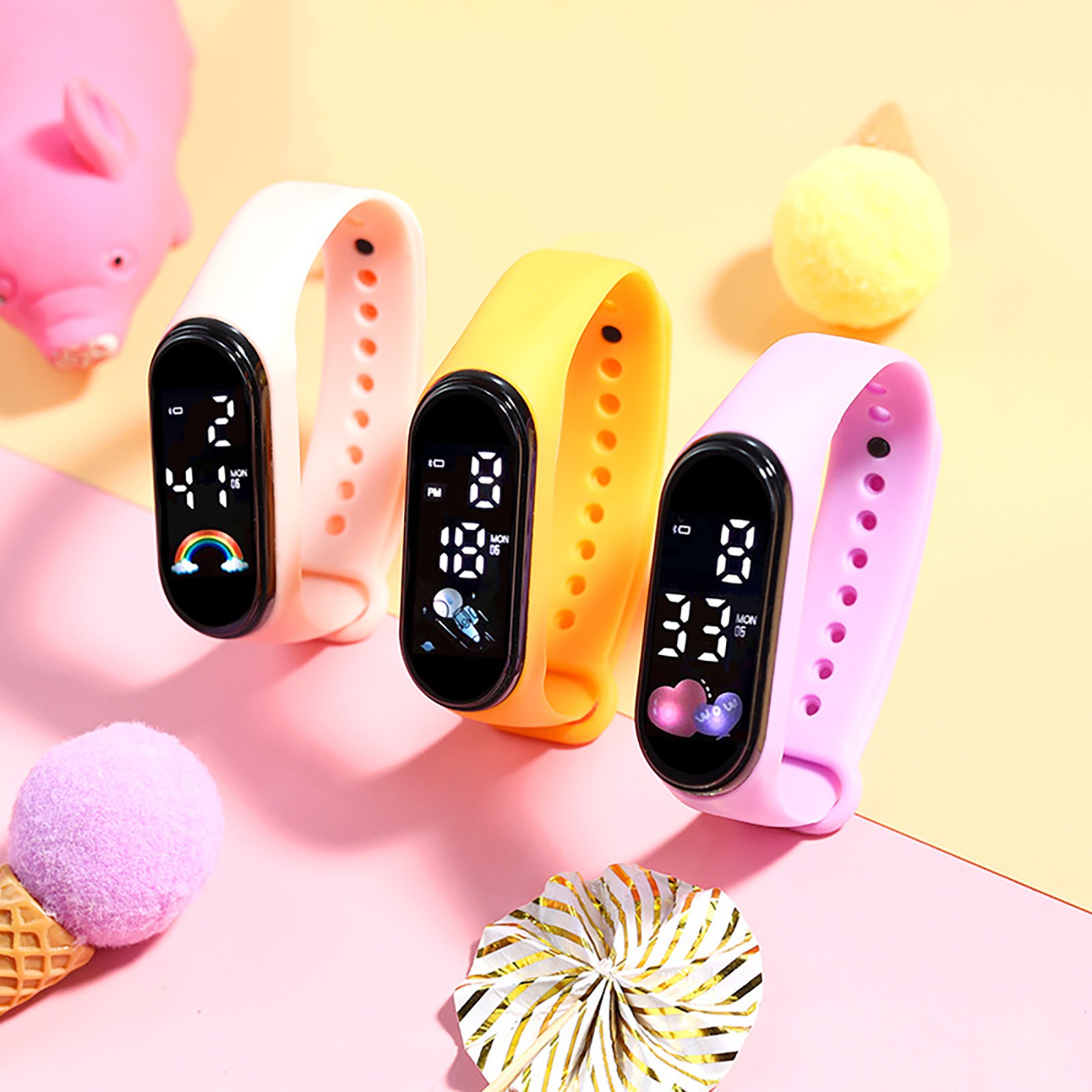 Kawaii Smart Watch For Kids Fa - đánh giá và giá Smartwatch Watches Boys