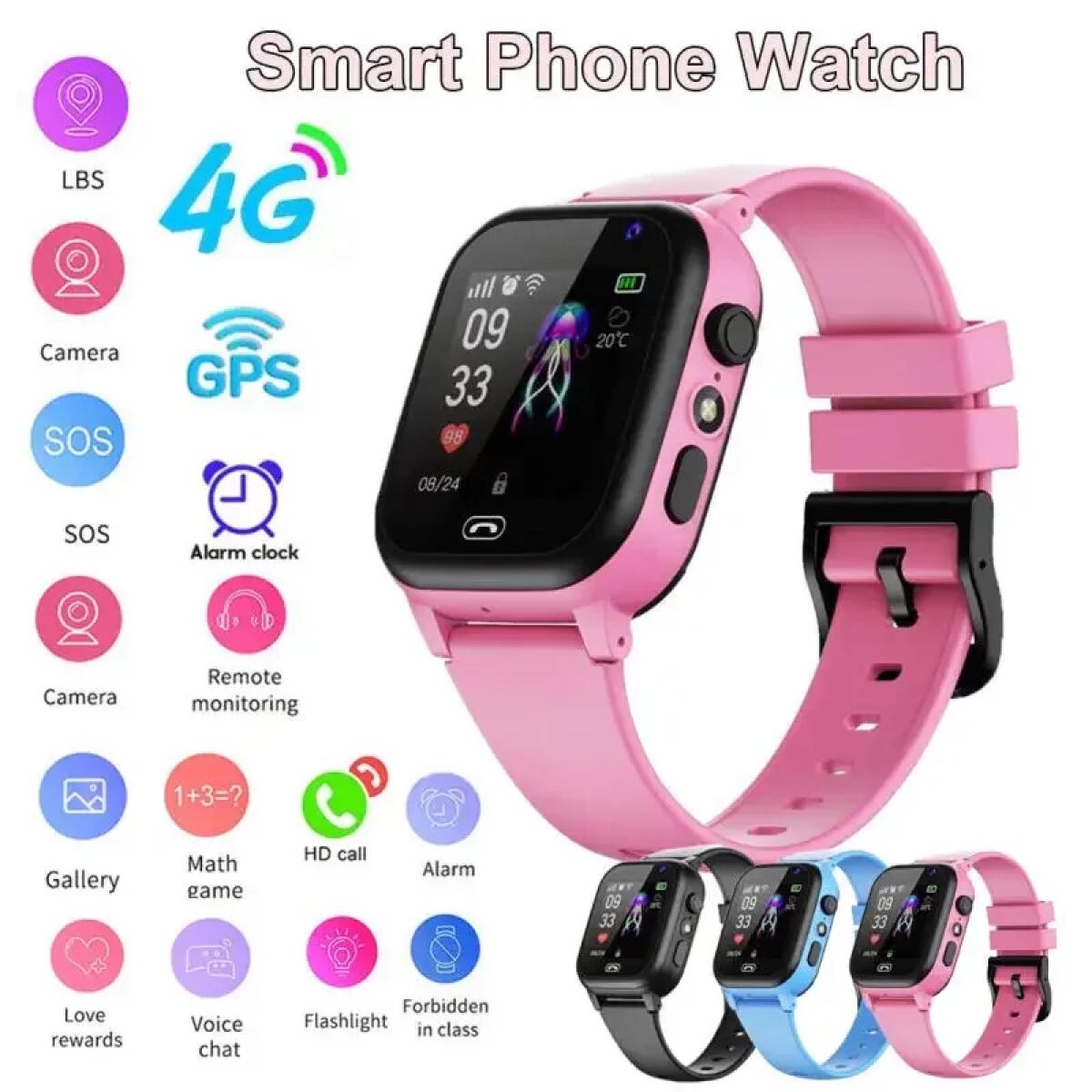 Kids Smart Watch 4G Multifunct - đánh giá và giá Watch Display Pillow
