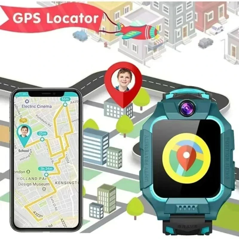 Lenovo 5G Kids Smart Watch Gif - đánh giá và giá Watch Display Pillow