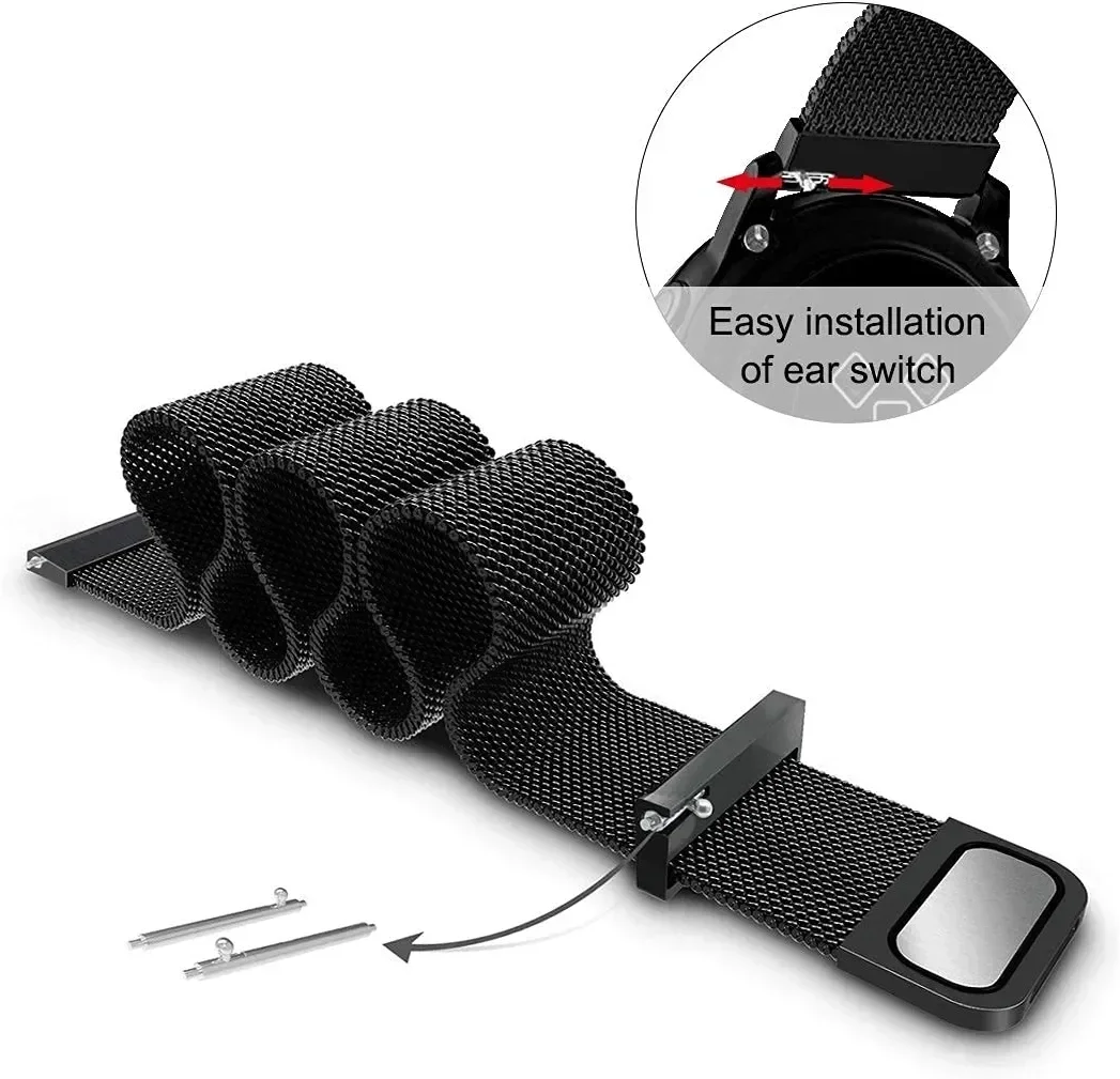 18mm Milanese Loop Strap For X - đánh giá và giá Tag Watches Smartwatch