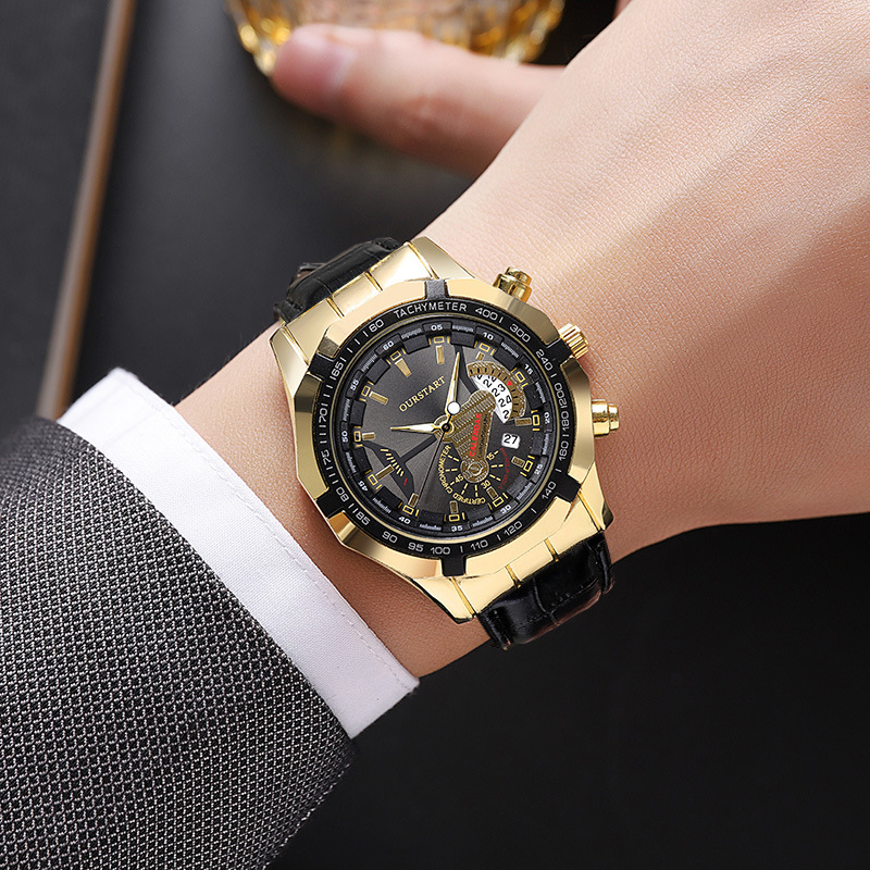 Men's Quartz Watches Calendar  - đánh giá và giá Smartwatch Watches Boys