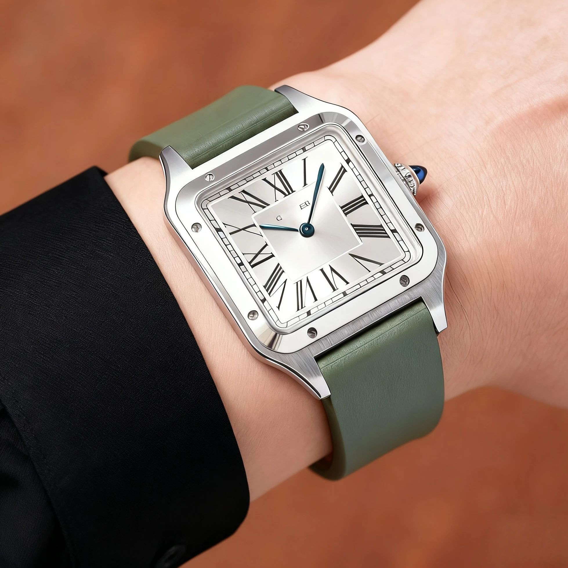 15.5mm 17.5mm Fit for Cartier  - đánh giá và giá Cartier Watch Tank
