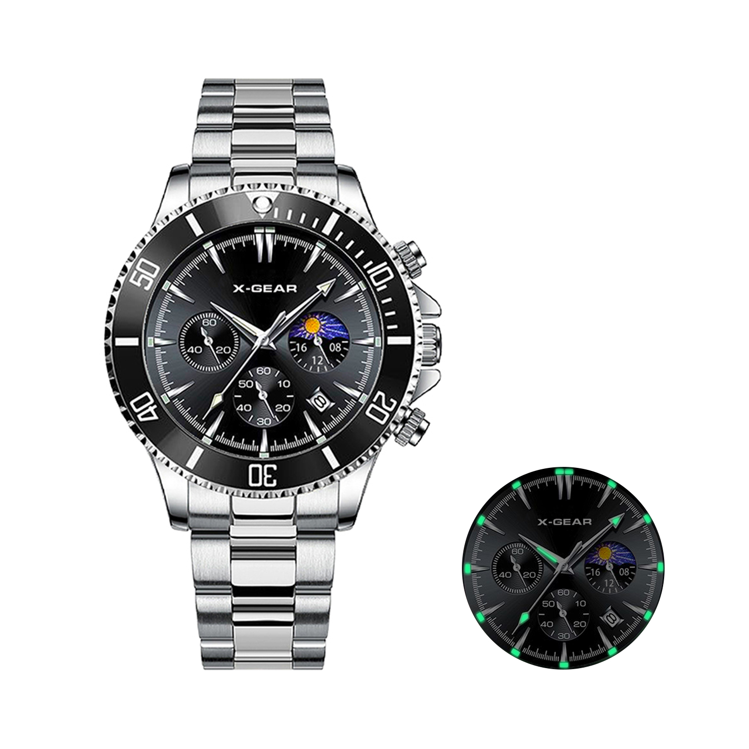 X-GEAR Fashion Calendar Men's  - đánh giá và giá Smartwatch Casual Watches For Men