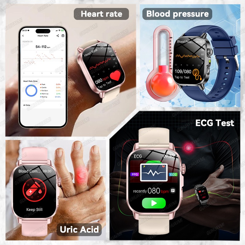 GUHUAVMI 2026 New Precise Heal - đánh giá và giá Smartwatch Watches With Bluetooth