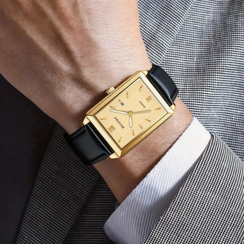 Casual Leather Men's Watches F - đánh giá và giá Smartwatch Casual Watches For Men