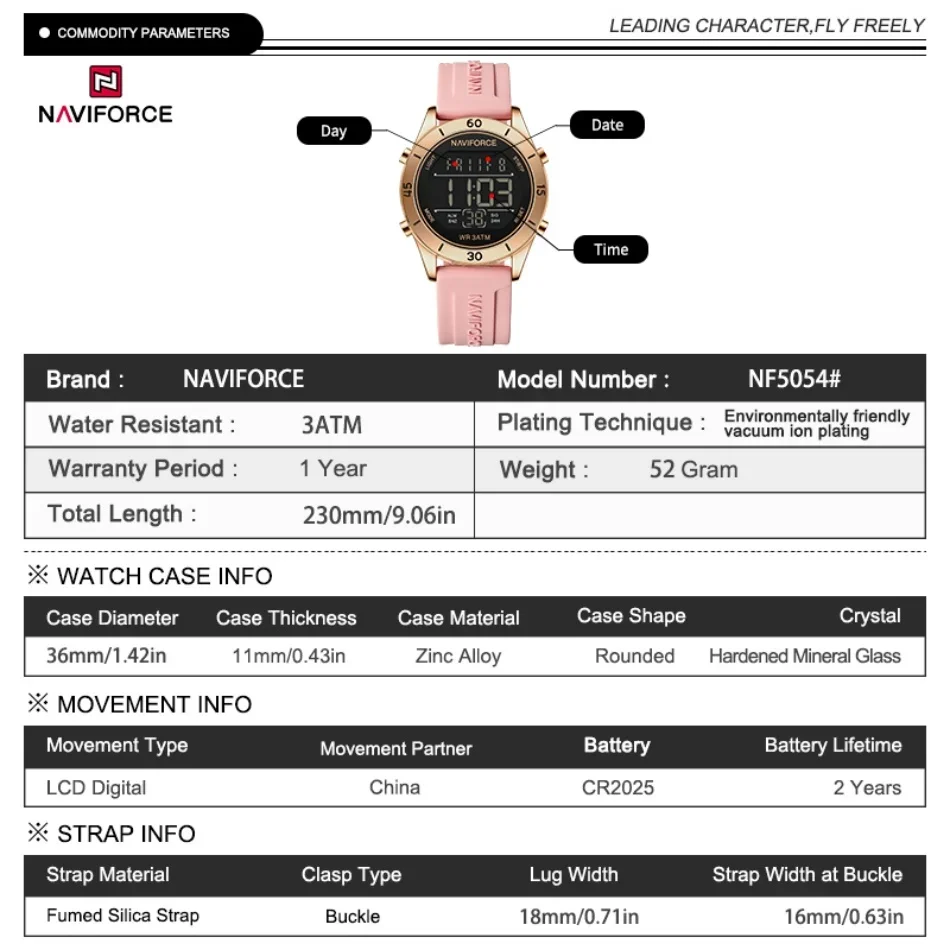 NAVIFORCE Watch For Women Fash - đánh giá và giá Watch Display Pillow