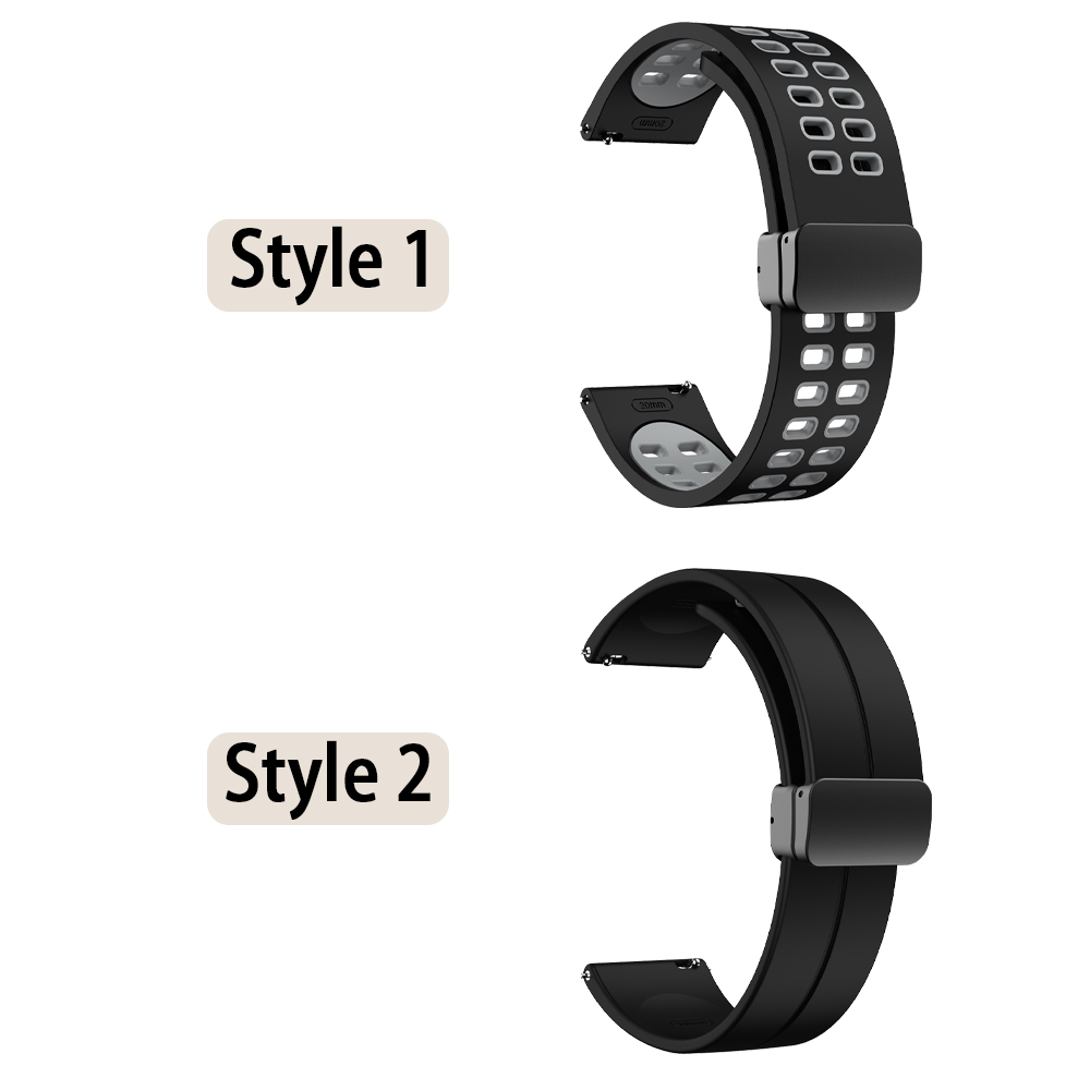Silicone Magnetic Buckle Strap - đánh giá và giá Watch S Realme