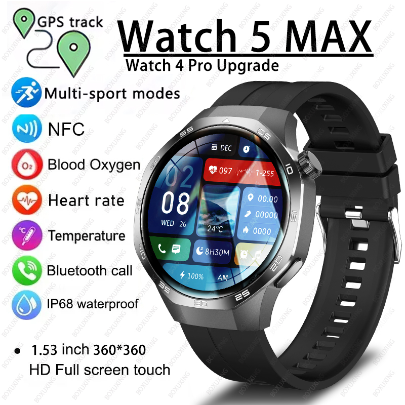 2025 New Watch 5 MAX Smart Wat - đánh giá và giá Smartwatch Watches For Women With Gps